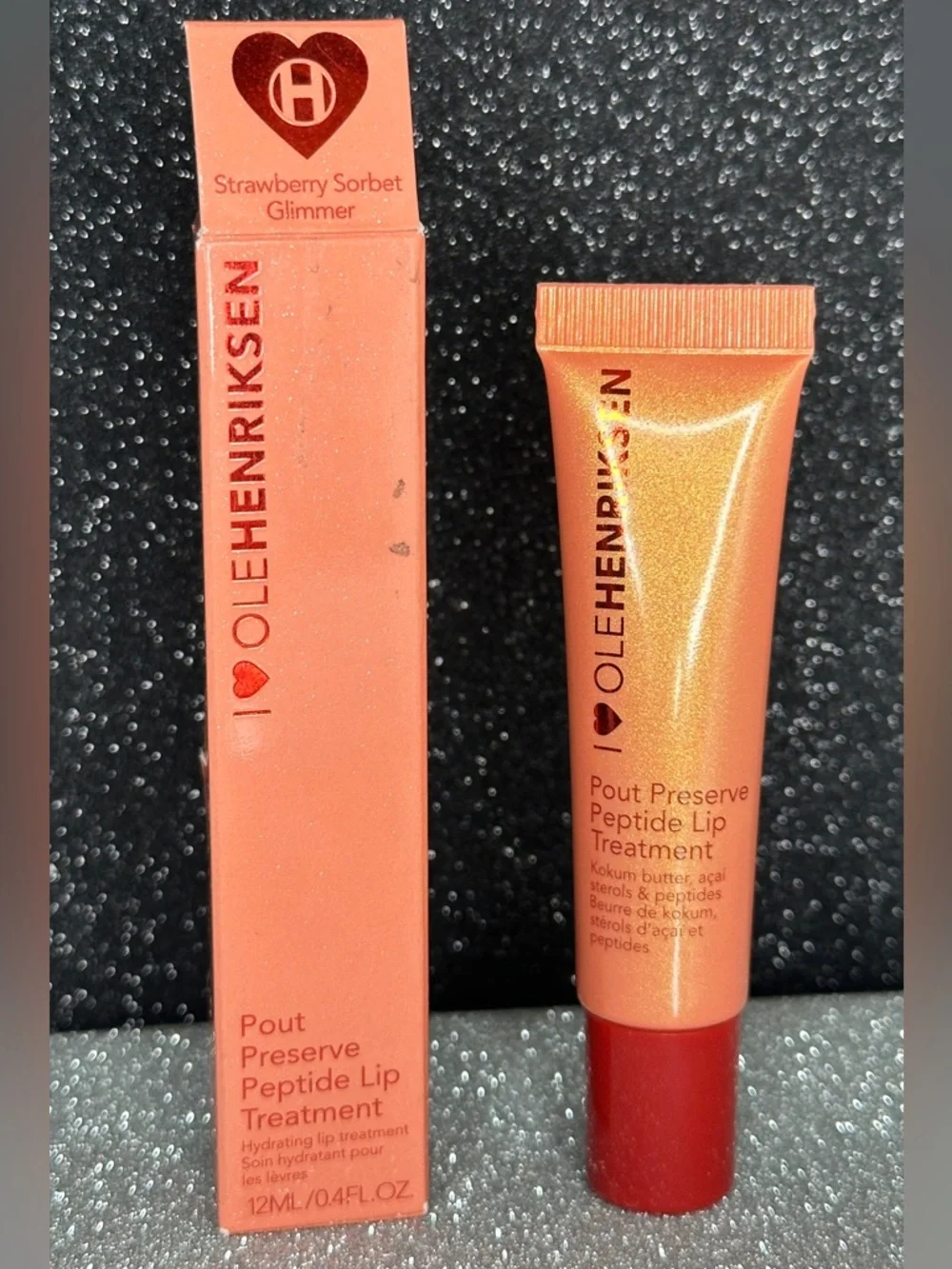OLEHENRIKSEN Pout Preserve Peptide Lip Treatment - Strawberry Sorbet Glimmer